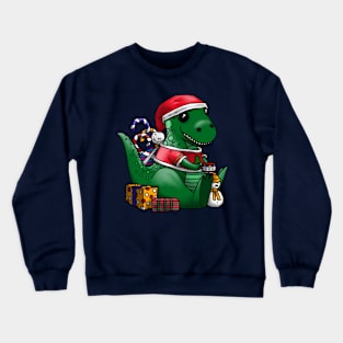 Winter Holidays Trex Crewneck Sweatshirt